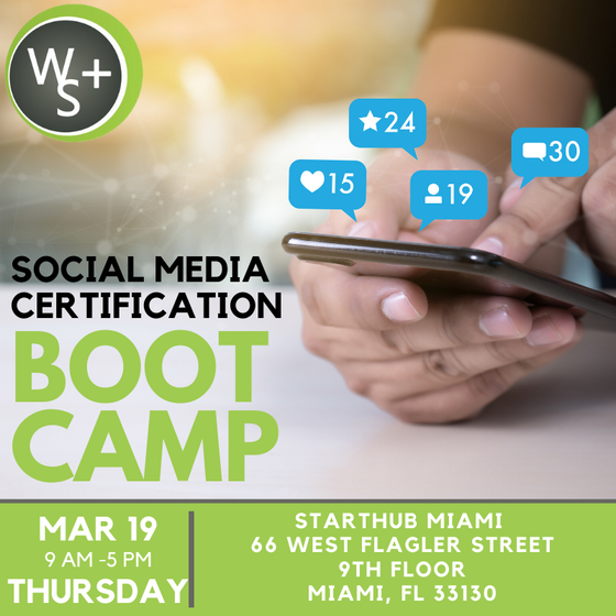 Social Media Management And Marketing Certification Boot Camp Cl
