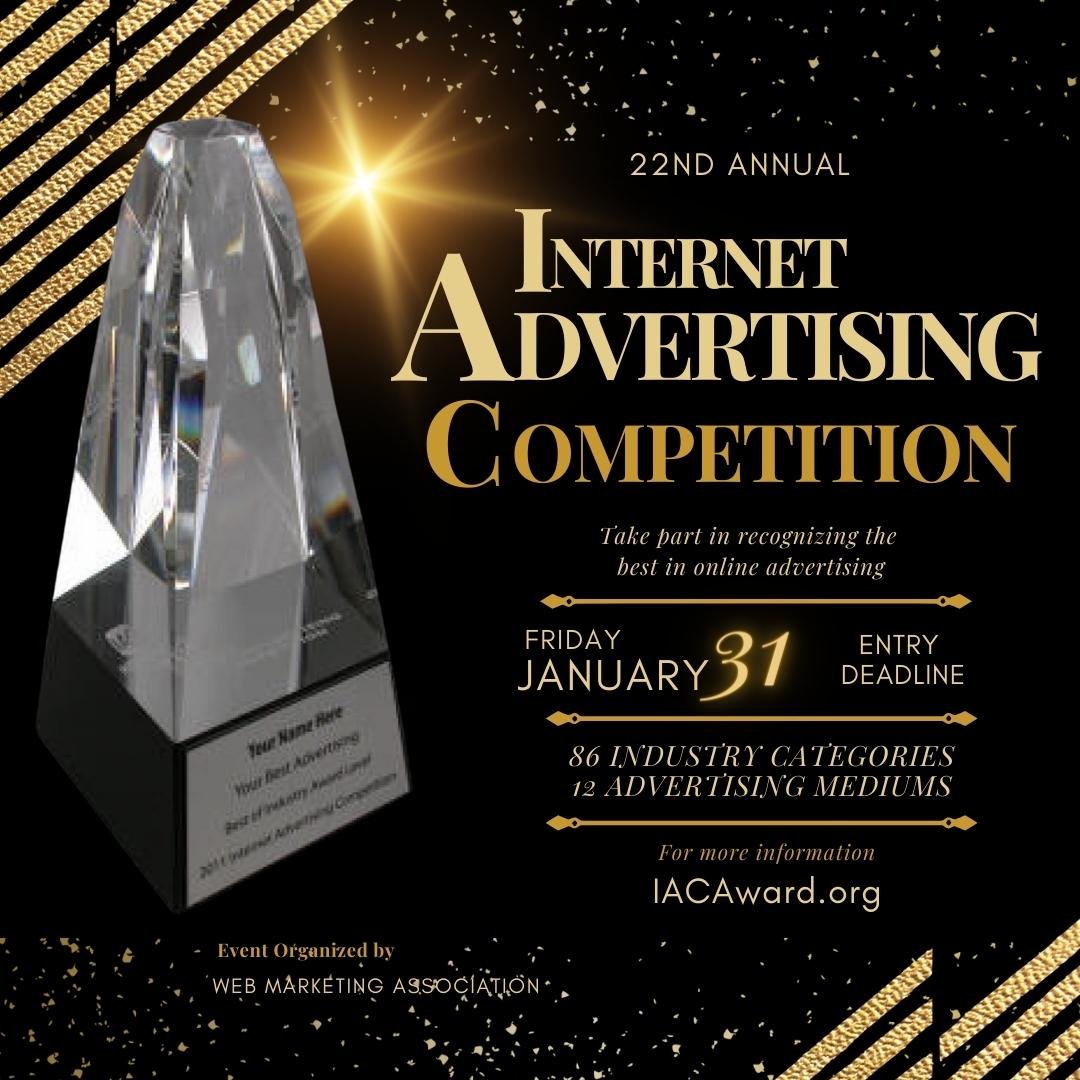 Web Marketing Association s 22nd IAC Awards to Name Best Online